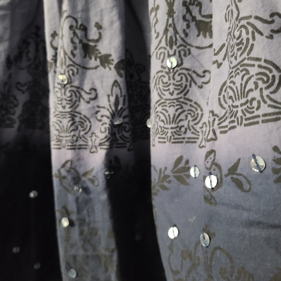 Venezia ombré sequin midi skirt - Picture 3 of 5